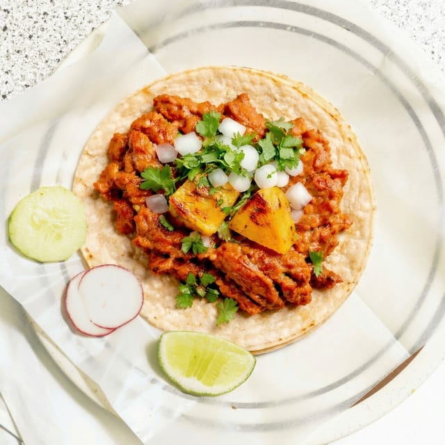 Al Pastor Taco.