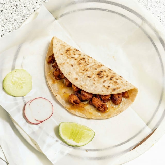 Choriqueso Taco.